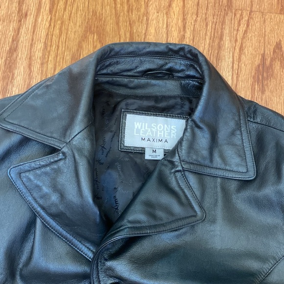 Wilson’s Leather Maxima Jill Thinsulate Leather Blazer. Size M. NWOT - Picture 11 of 12